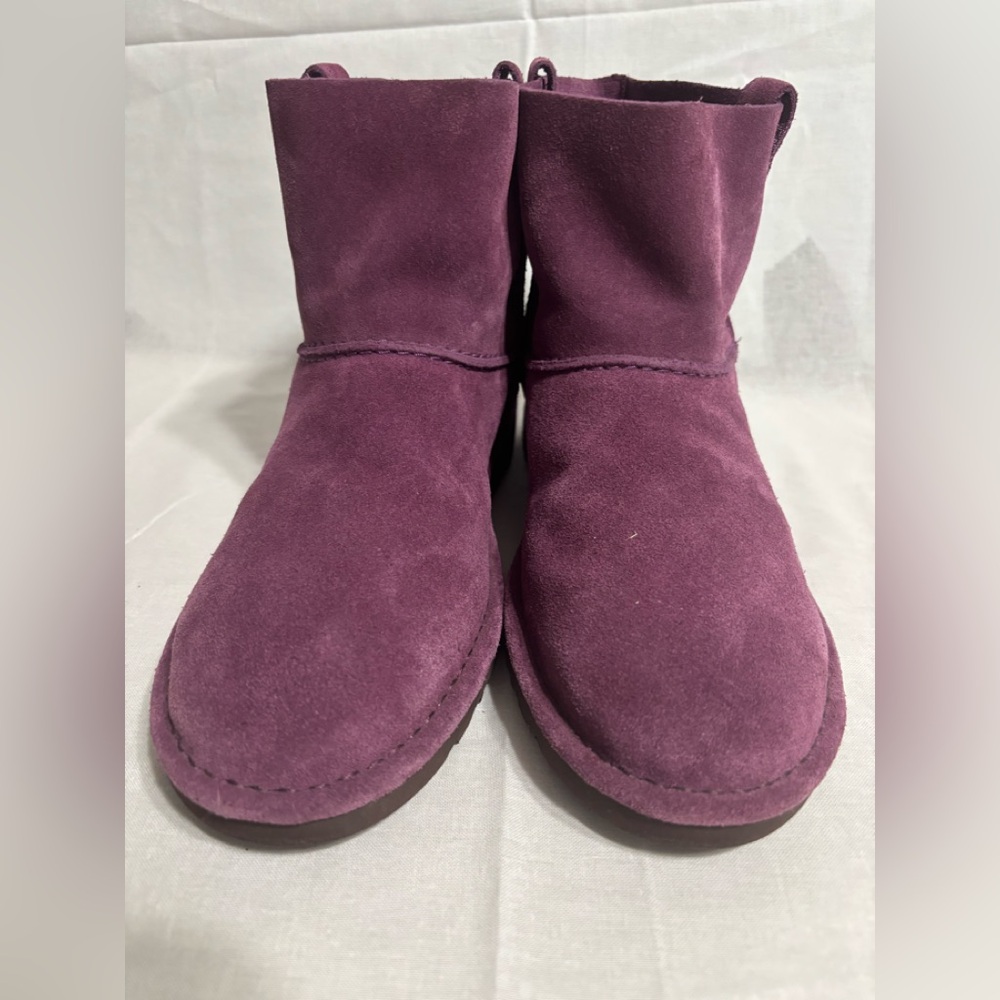 UGG Purple Suede Ankle Boots - Picture 4 of 8
